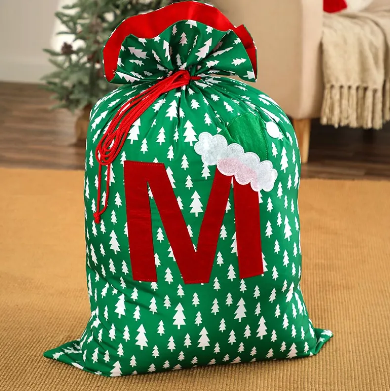 Monogram Christmas Gift Sack