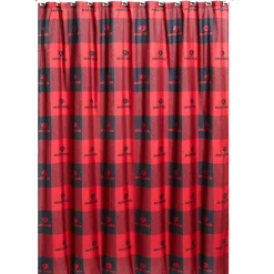 Mossy Oak Buffalo Logo Shower Curtain, Rug, Hand Towels, Valance, Hooks
