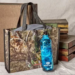 Mossy Oak Elements 25 oz. Water Bottle with Carabiner
