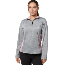 Mossy Oak Women's Quarter Zip Pullover