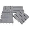 Multi Purpose Interlocking Gray Tiles - Set of 9