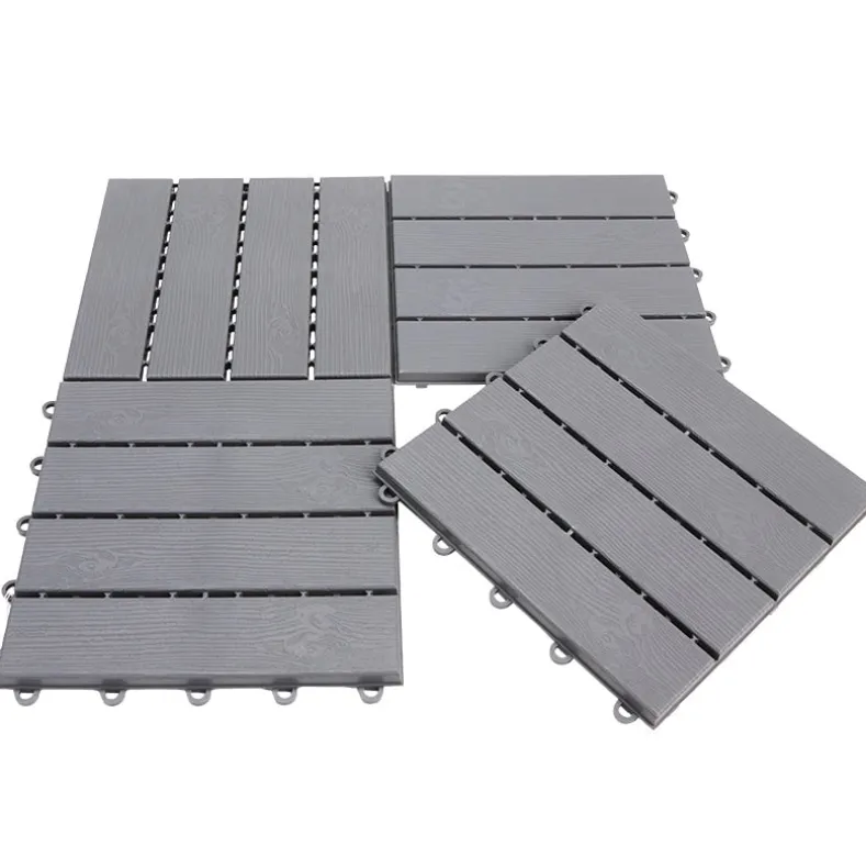 Multi Purpose Interlocking Gray Tiles - Set of 9
