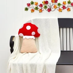 Mushroom Shaped Decorative Pillow
