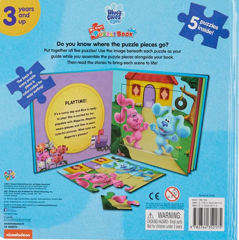 My First Blue's Clues Puzzle Book