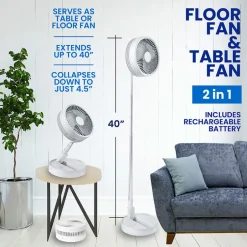 My Foldawayâ„¢ Rechargeable Fan - Compact and Portable Cooling Solution
