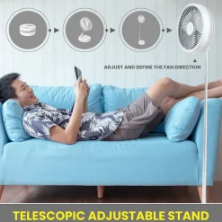 My Foldaway™ Rechargeable Fan - Compact and Portable Cooling Solution