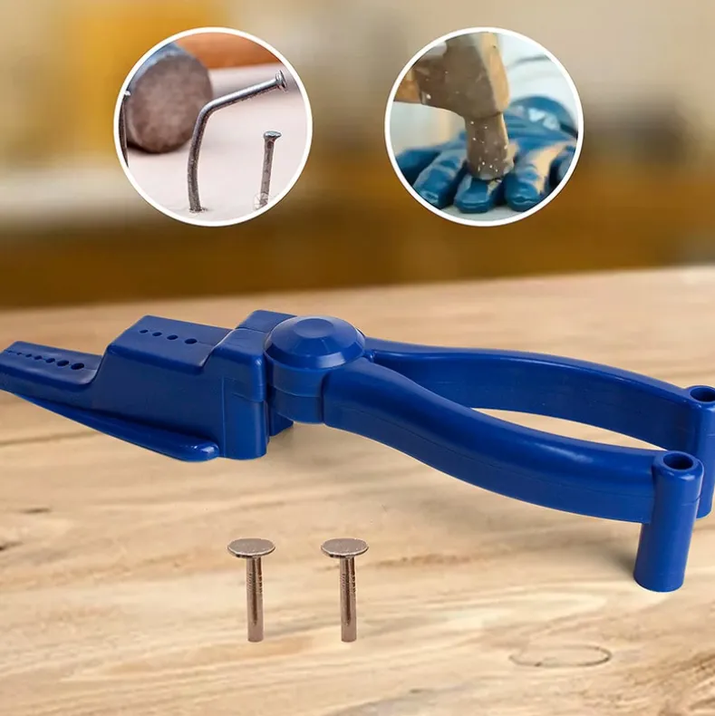 Nail Holder for Hammering Safety Plastic Pliers