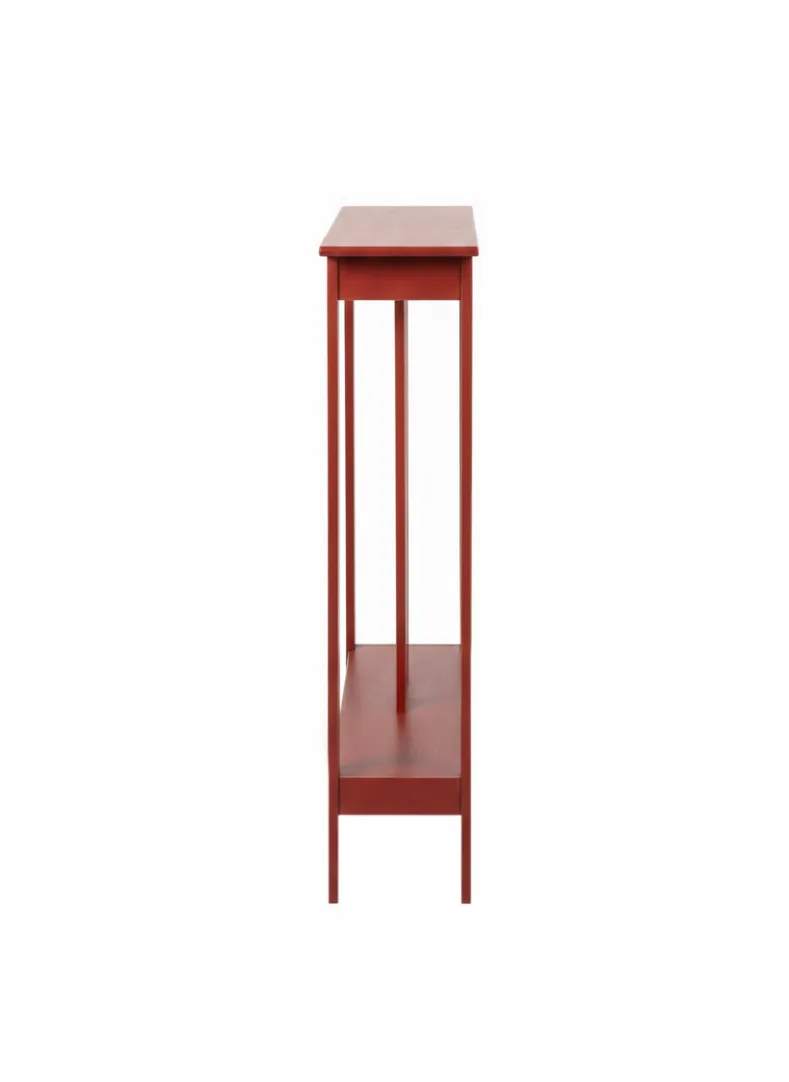 Narrow Entryway Wood Console Accent Table
