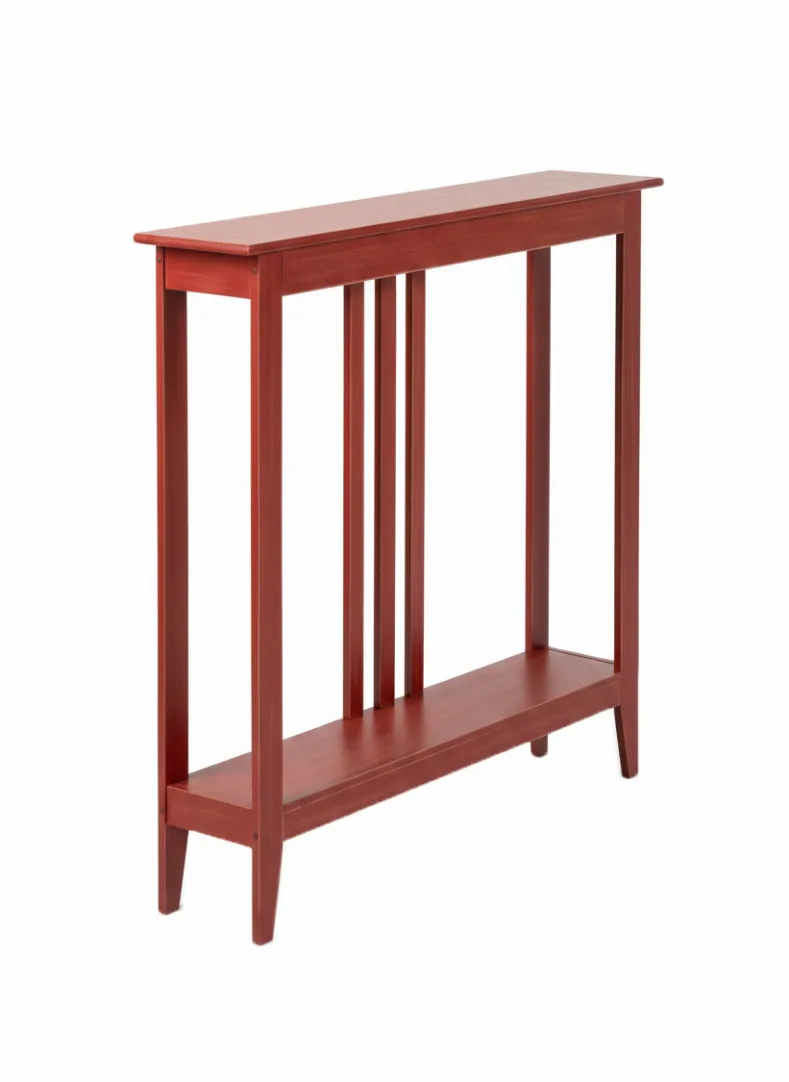 Narrow Entryway Wood Console Accent Table
