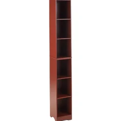 Narrow Storage Tower with 6 Shelves or Set of 2 Wicker Baskets
