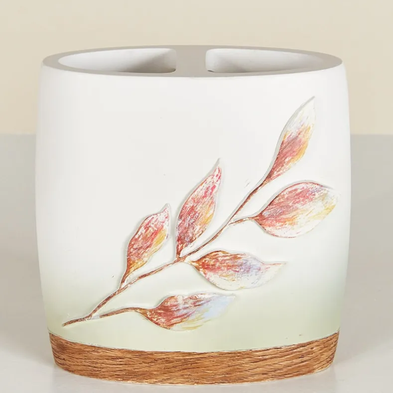 Nature Watercolor Toothbrush Holder or Shower Hooks Set of 12