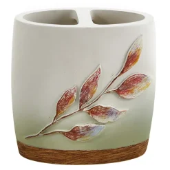 Nature Watercolor Toothbrush Holder or Shower Hooks Set of 12