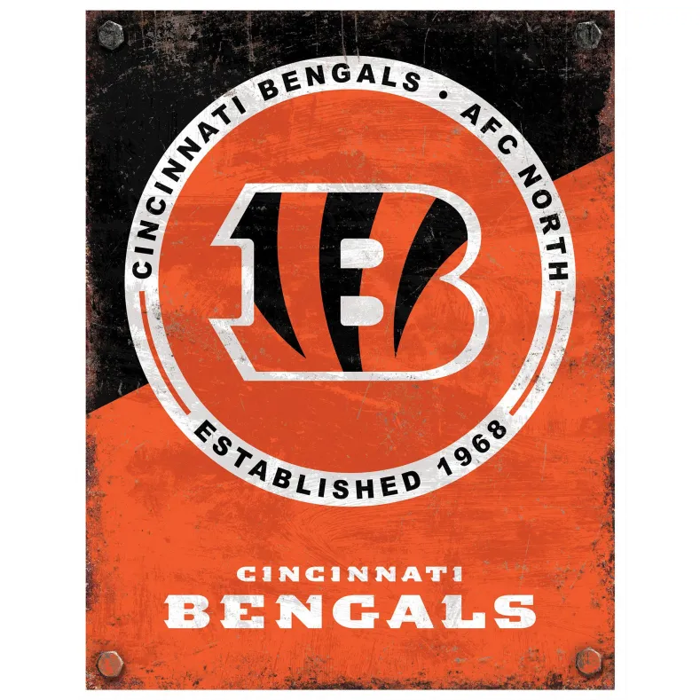 NFL Established Year Metal Sign