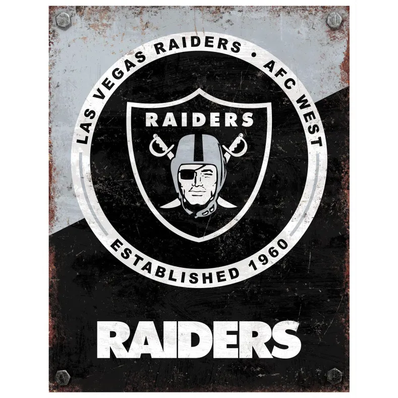 NFL Established Year Metal Sign