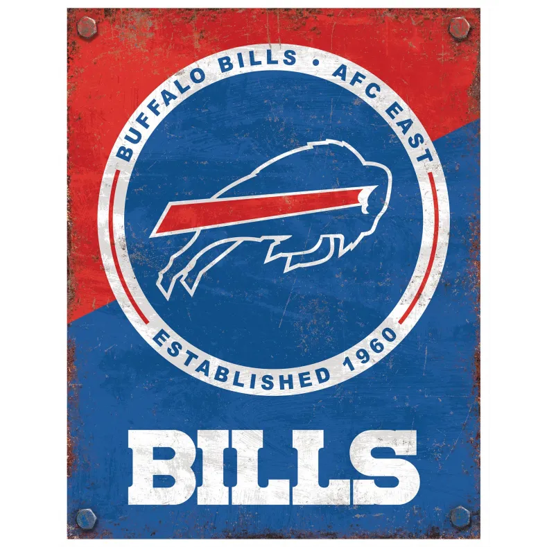 NFL Established Year Metal Sign