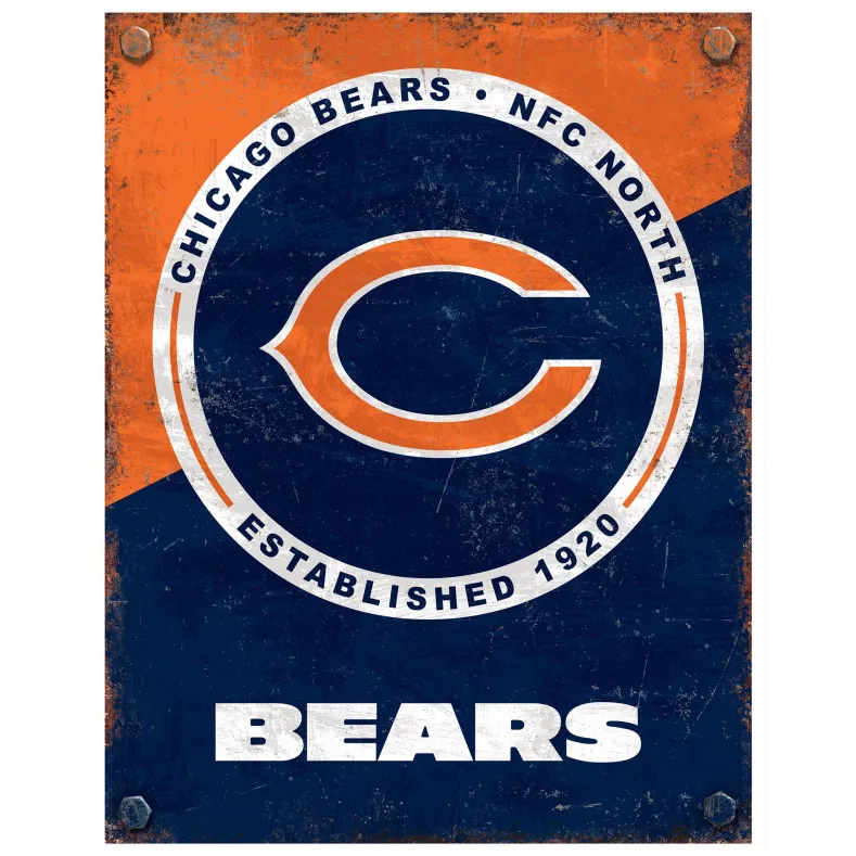 NFL Established Year Metal Sign