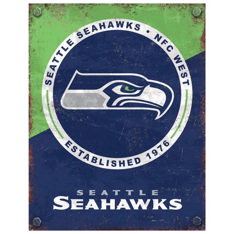 NFL Established Year Metal Sign