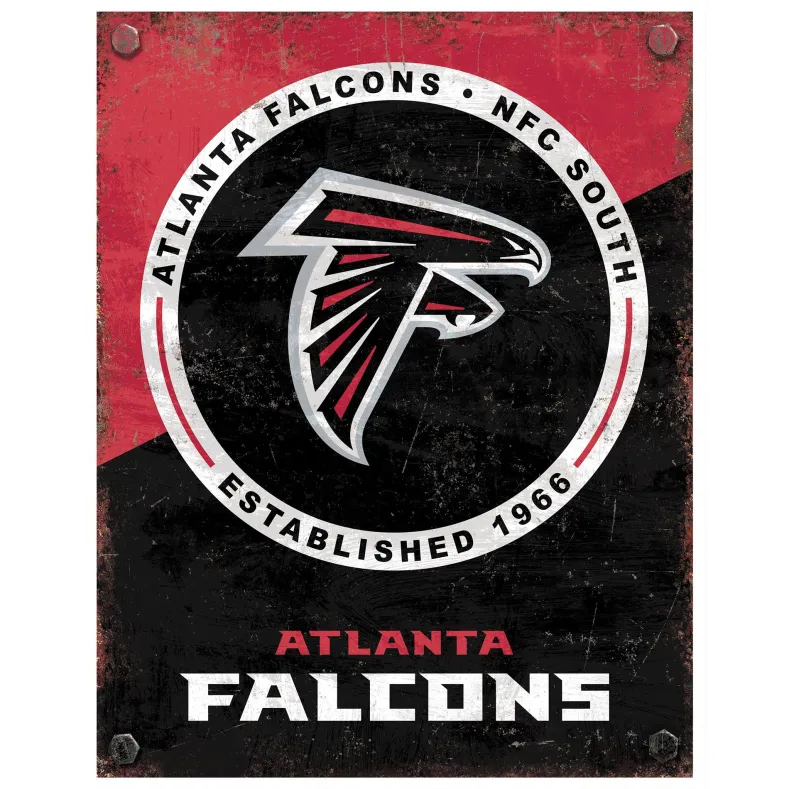 NFL Established Year Metal Sign