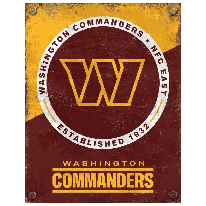 NFL Established Year Metal Sign