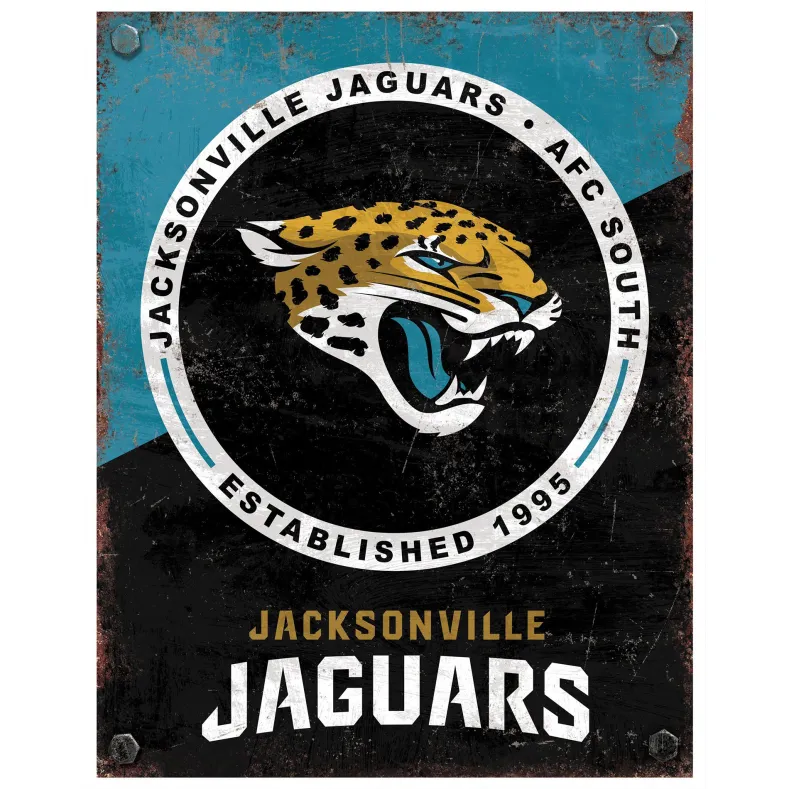 NFL Established Year Metal Sign