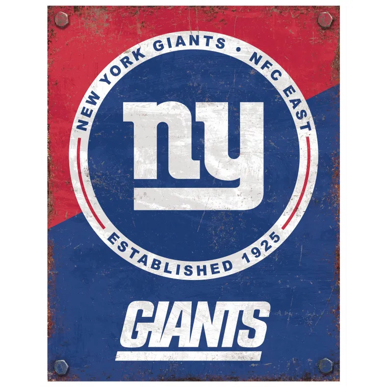 NFL Established Year Metal Sign