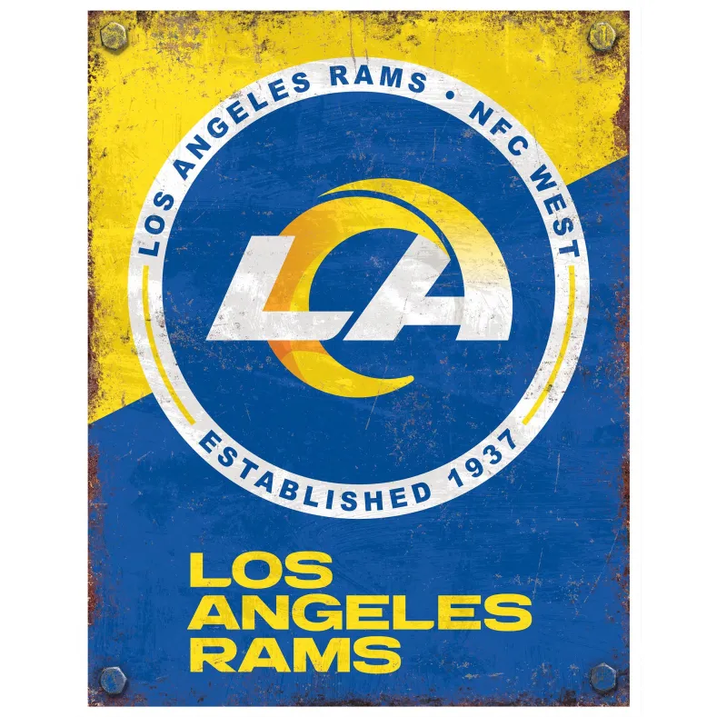 NFL Established Year Metal Sign