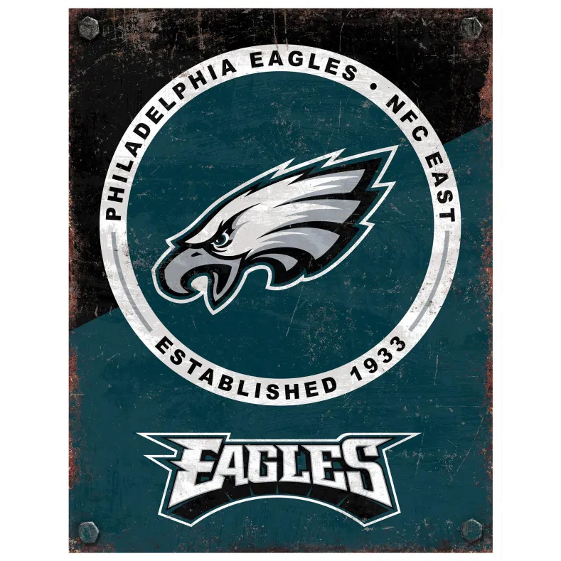 NFL Established Year Metal Sign