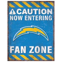NFL Fan Zone Metal Sign