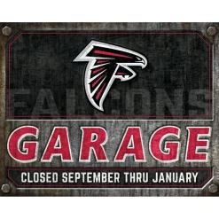 NFL Garage Metal Sign