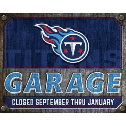NFL Garage Metal Sign