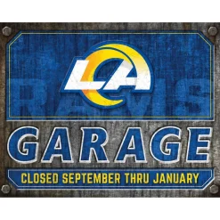 NFL Garage Metal Sign