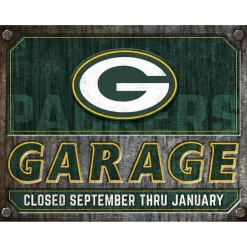 NFL Garage Metal Sign