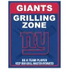 NFL Grill Zone Metal Sign