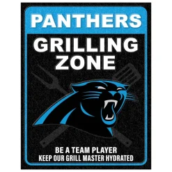 NFL Grill Zone Metal Sign