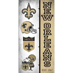 NFL Team Logo History Sign
