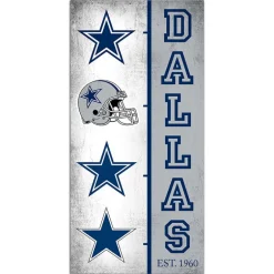 NFL Team Logo History Sign