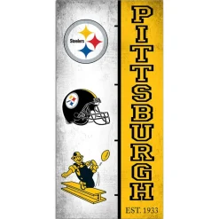 NFL Team Logo History Sign
