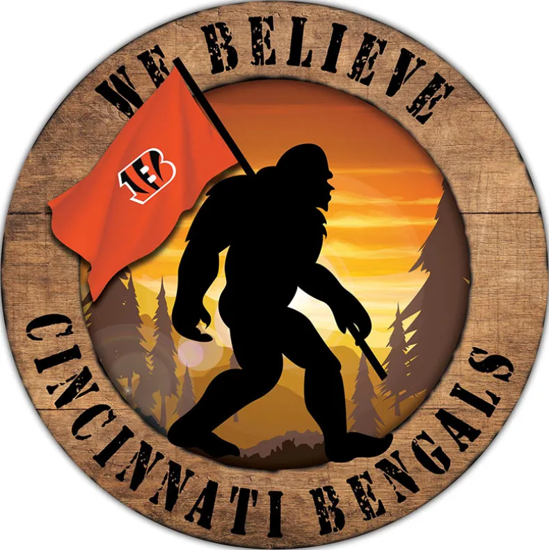 NFL We Believe Bigfoot Sign