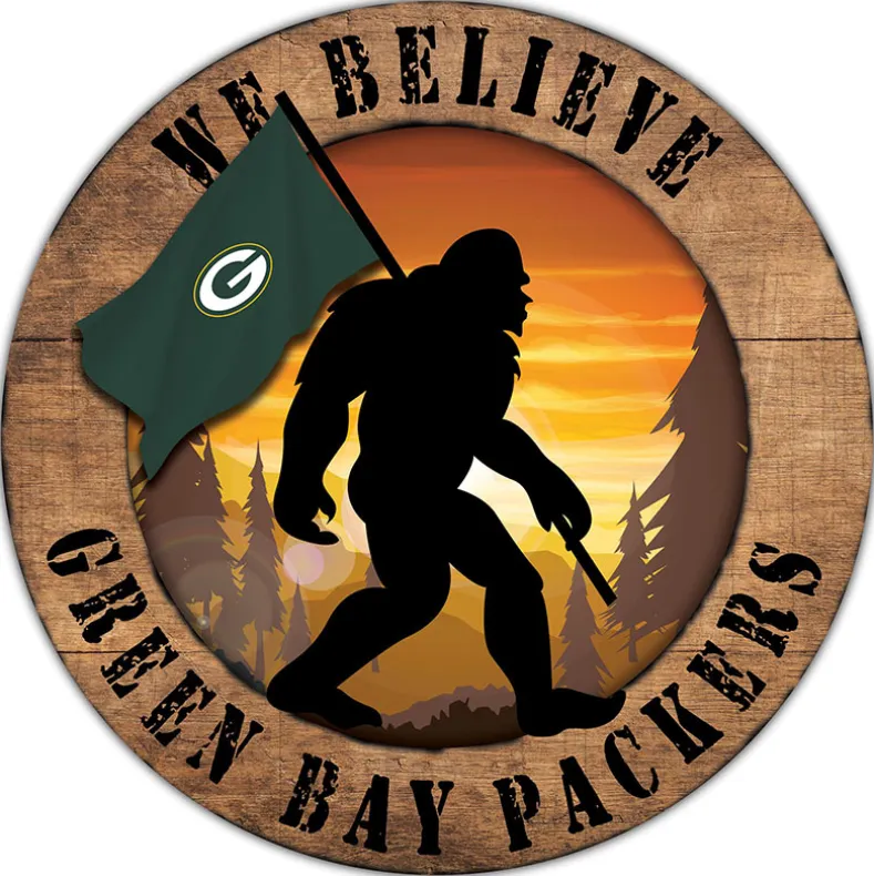 NFL We Believe Bigfoot Sign