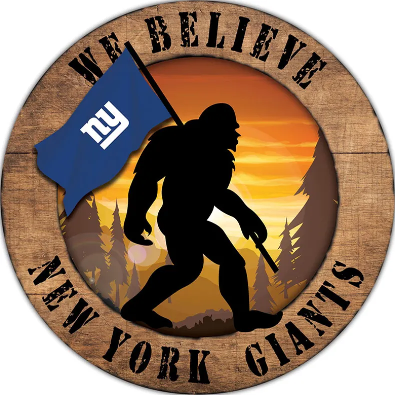 NFL We Believe Bigfoot Sign