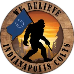 NFL We Believe Bigfoot Sign