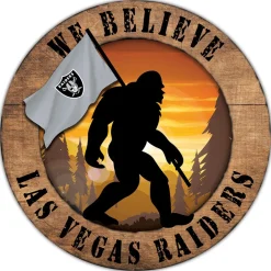 NFL We Believe Bigfoot Sign