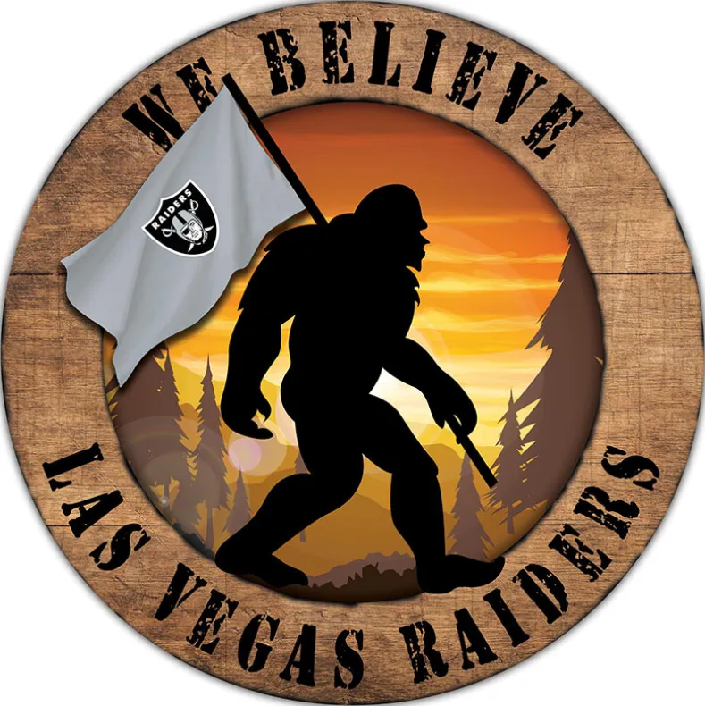 NFL We Believe Bigfoot Sign