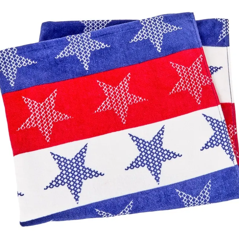 Novelty Beach Towel Cotton Oversized 34x64