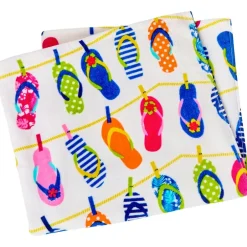 Novelty Beach Towel Cotton Oversized 34x64