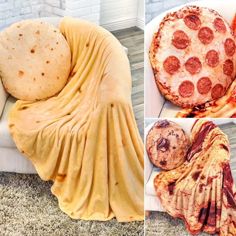 Novelty Plush Food Accent Pillow or Throw