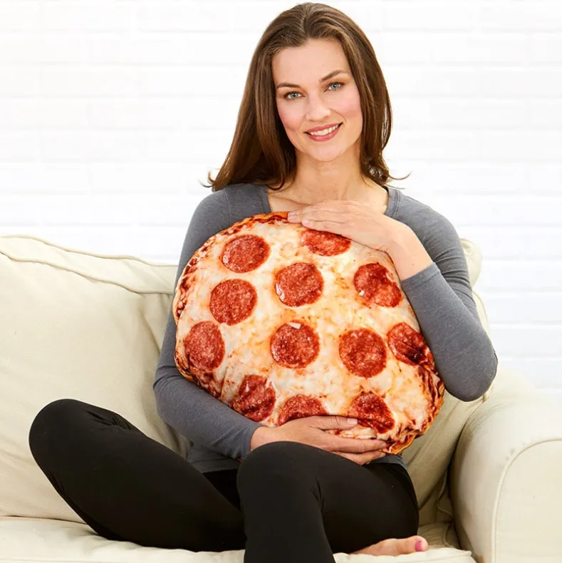 Novelty Plush Food Accent Pillow or Throw