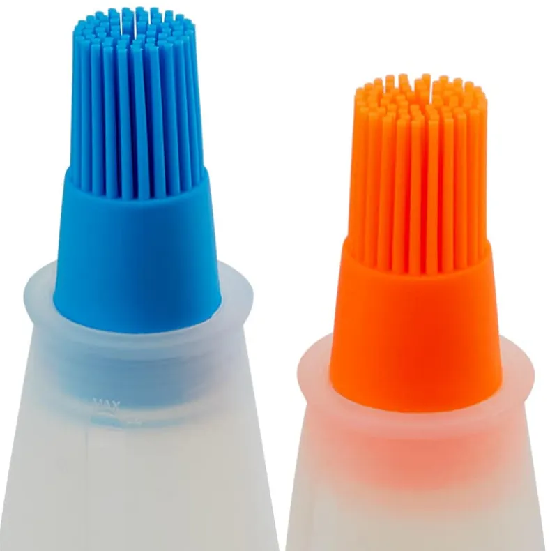 Oil Dispenser with Brush - Set of 2