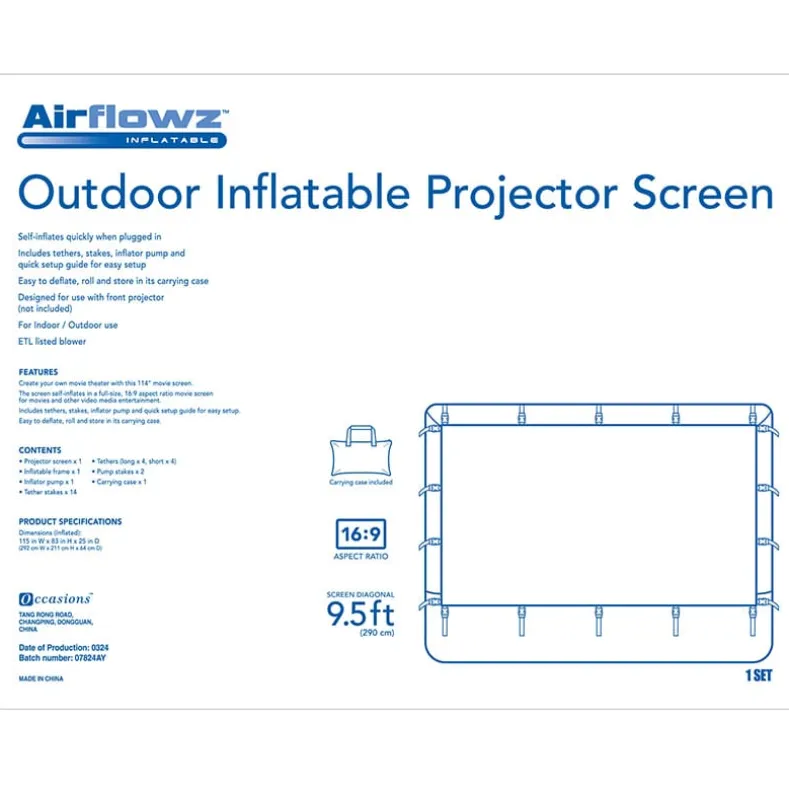 Outdoor Inflatable Projector Screen