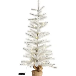 Outdoor Lighted Tinsel Tree 36 or 48 Inches